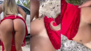 Karlyane Menezes aparece em um vídeo fudendo gostoso e recebendo esperma ao ar livre