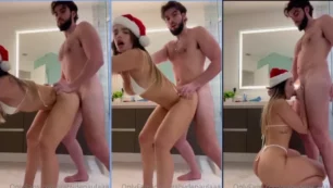Gaby de Paula do onlyfans aproveita momento de prazer com os pés e recebe ejaculação na boca