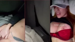 Jéssica Patez, a gata famosa, se masturba dentro do ônibus