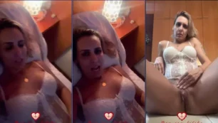 Lilika Teixeira fazendo um vídeo se masturbando na sua xoxota carnuda