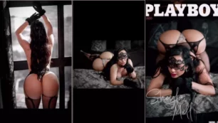 Sheyla Mell, a celebridade do OnlyFans, teve suas fotos ousadas reveladas da famosa revista Playboy