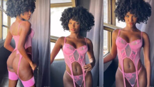 Brenda Perlaza arrasa no visual com uma calcinha provocante