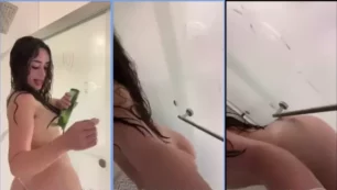 Só pra dar um gostinho: vídeos da Ameli Olivera peladinha se remexendo no banho vazaram no OnlyFans!