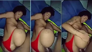 Tatuada, a novinha curte um amador e se joga com uma tora grande, cheia de vontade!
