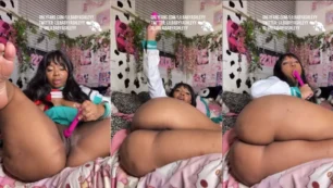 Vídeo vazado de uma delícia se divertindo com um vibrador na xoxota incrível