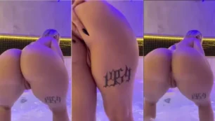 Bia Mantovani: Privacidade do pornô rebolando funk sem roupa no motel