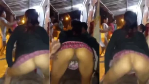 Nude vazou na internet da magrinha dançando com a galera sem roupa de baixo!