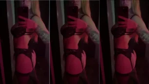 Sofia Barrero toda maravilhosa em uma calcinha preta bem ousada!