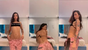 A ousada Mc Pipokinha se remexendo de forma bem provocante