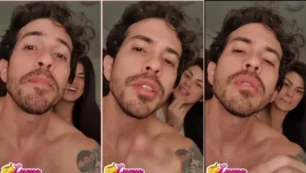 Luana Kazaki compartilhando suas peripécias na cama