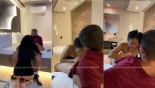 Vídeo de incesto caseiro com uma vagabunda casada mamando gostoso o pau do amante na frente do corno